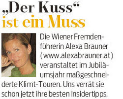 Alle Highlights des Klimt Jahres: Alexa Brauner verrät die besten Insidertipps fürs Klimt Jubiläum (&copy; )