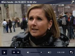 Souvenirs, Souvenirs: Wien Heute am 24.10.2012 (&copy; ORF.at, Videostill)
